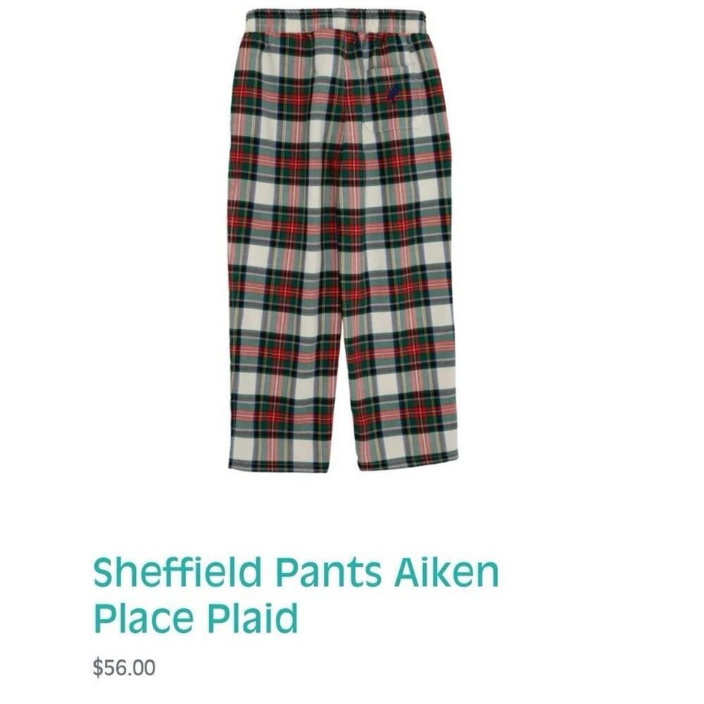 The Beaufort Bonnet Company Sheffield Pants Aiken Place Plaid Sz 6 NWT $56